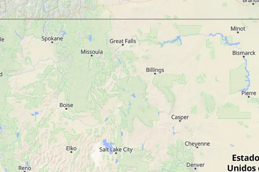 Map of Montana
