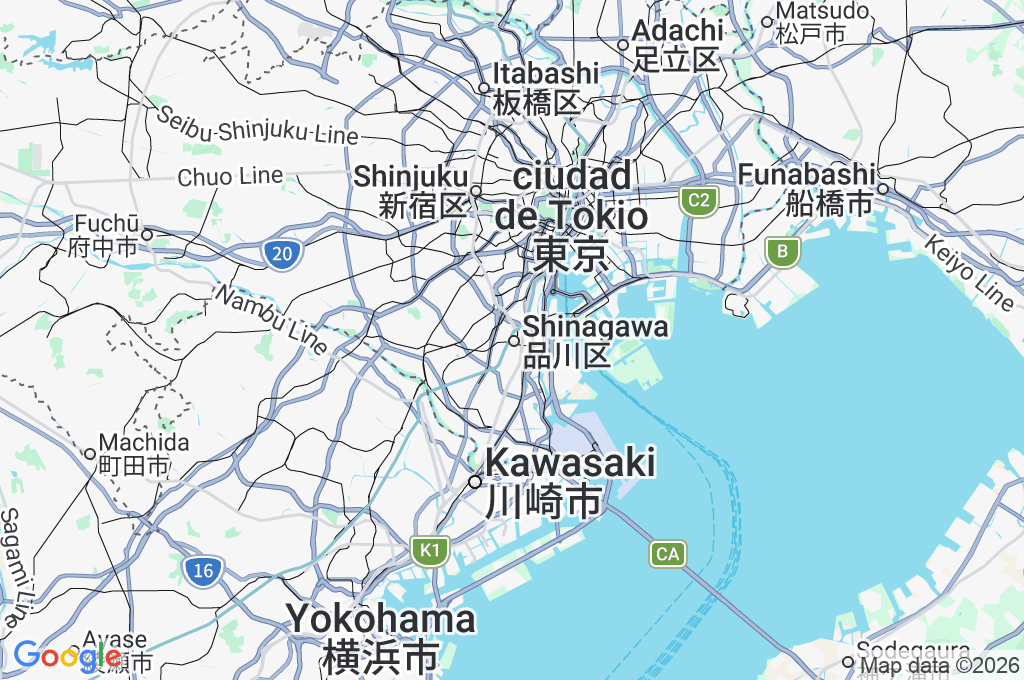 Nishi-Shinagawa Area Map Nishi-Shinagawa Area Map