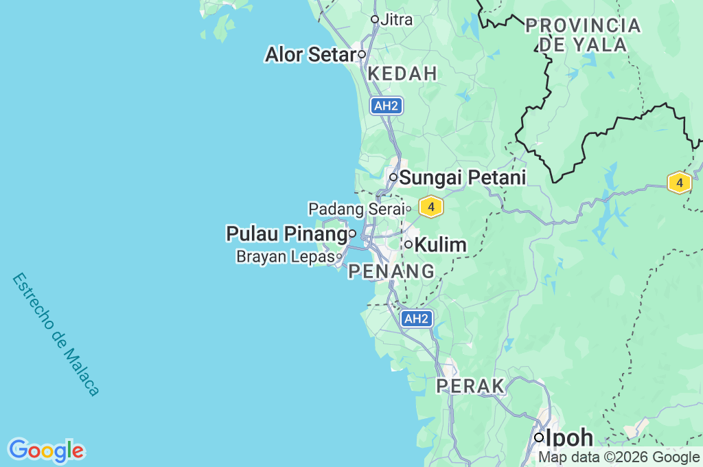 George Town Area Map George Town Area Map