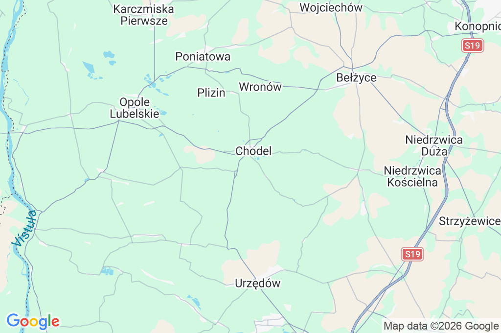 Zastawki Area Map Zastawki Area Map