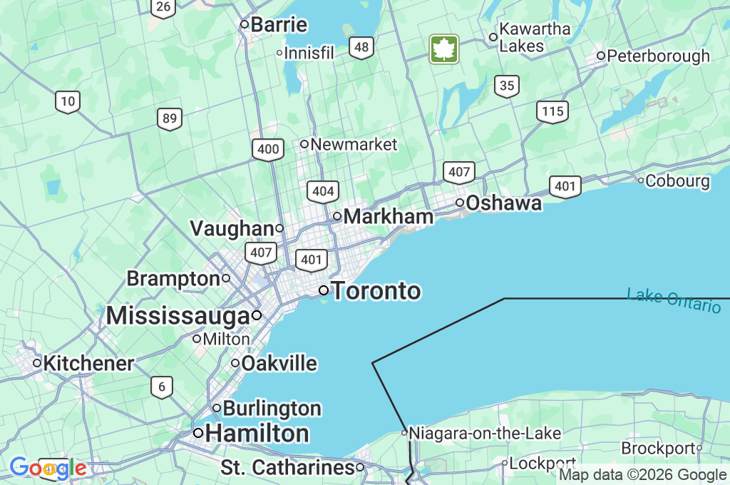Centennial College Area Map Centennial College Area Map
