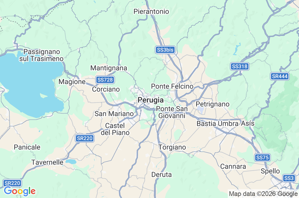 Piazza IV Novembre Area Map