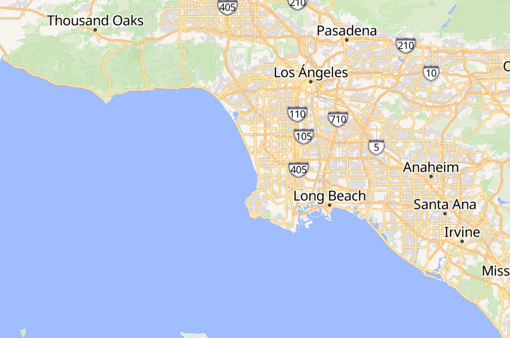 King Harbor Area Map