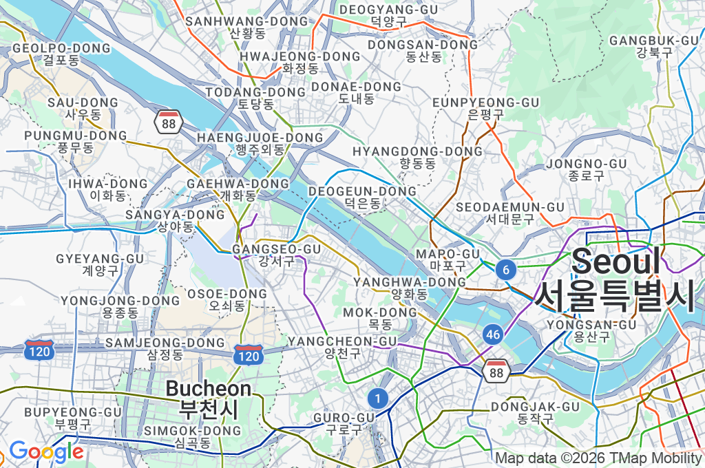 Puente Gayang Area Map Puente Gayang Area Map