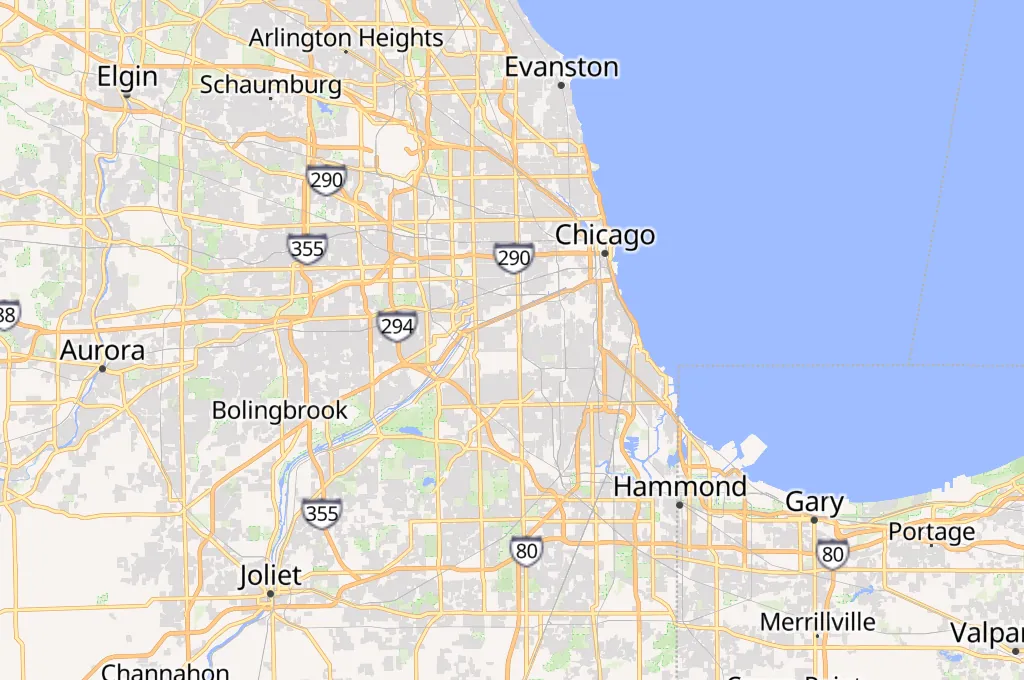 Aeropuerto Internacional Midway Area Map Aeropuerto Internacional Midway Area Map