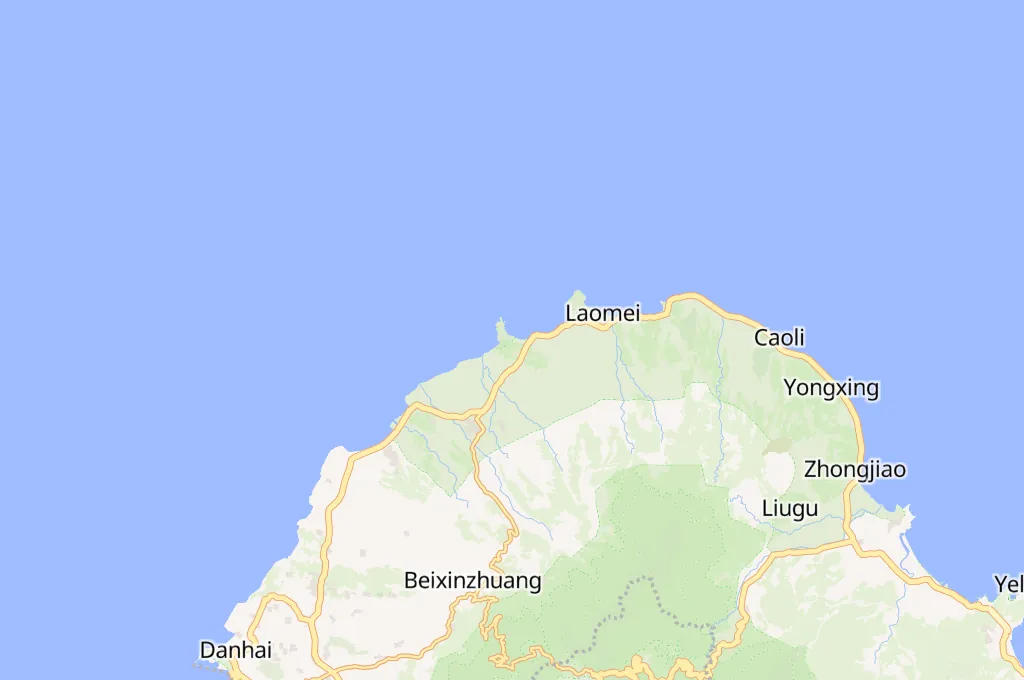Bahía de Baisha Area Map