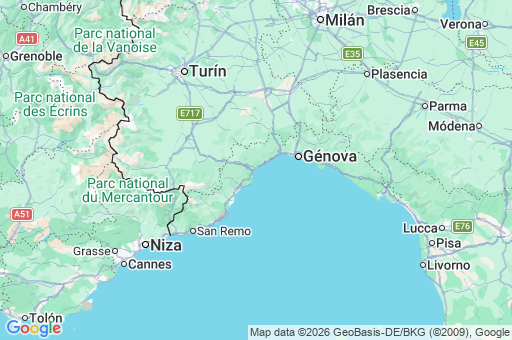 Map of Provincia de Savona