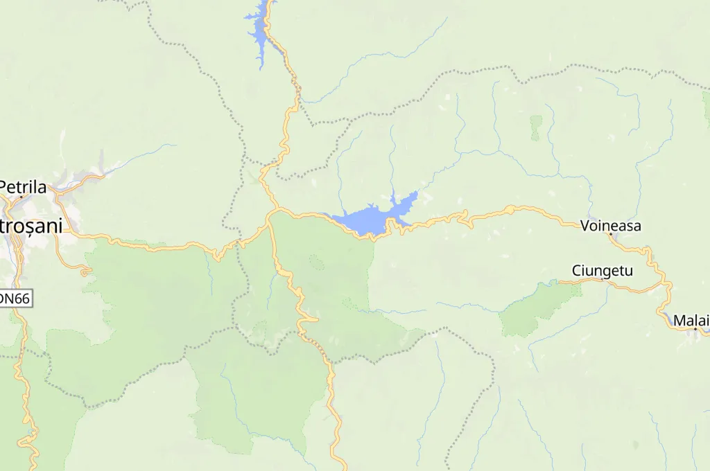 Estación de Esquí Transalpina Area Map