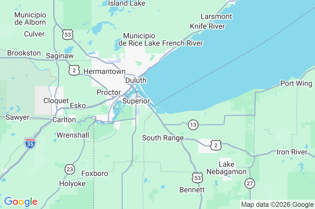Faro de Wisconsin Point Area Map Faro de Wisconsin Point Area Map