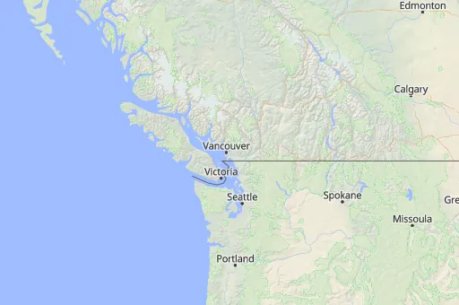 Map of Metro Vancouver