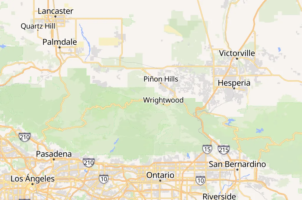 Mountain High Resort Area Map Mountain High Resort Area Map