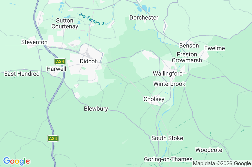South Moreton Boxing Club Area Map South Moreton Boxing Club Area Map