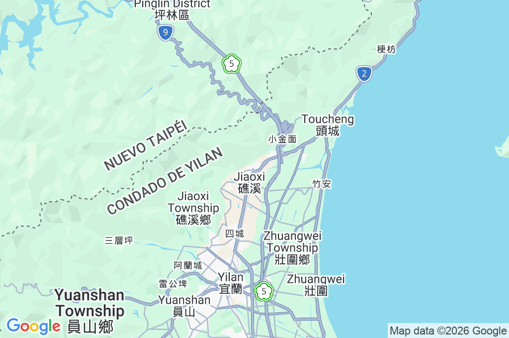 Jiaoxi Area Map Jiaoxi Area Map