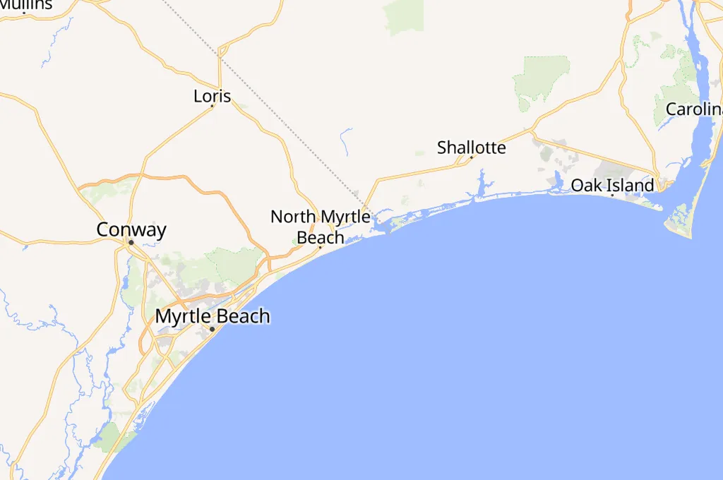 Cherry Grove Point Area Map