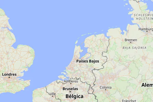 Map of Holanda Septentrional
