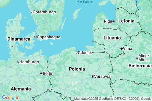 Map of Polonia