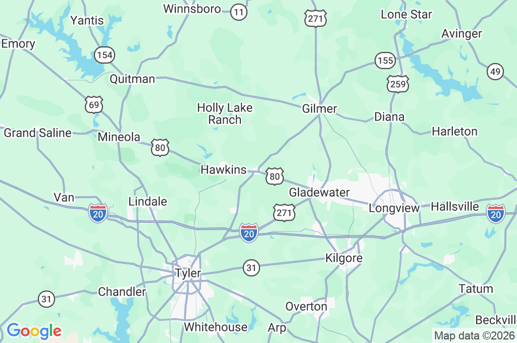 Big Sandy Area Map
