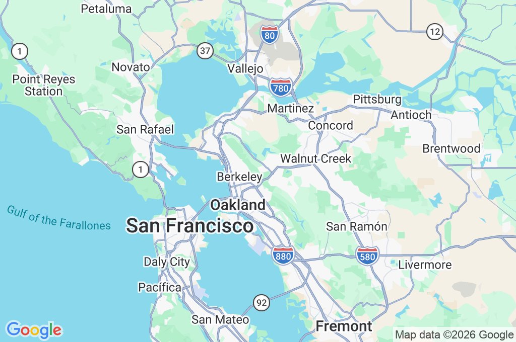 Vollmer Peak Area Map