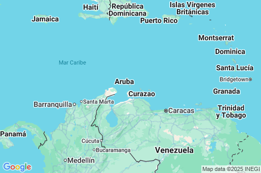 Map of Aruba
