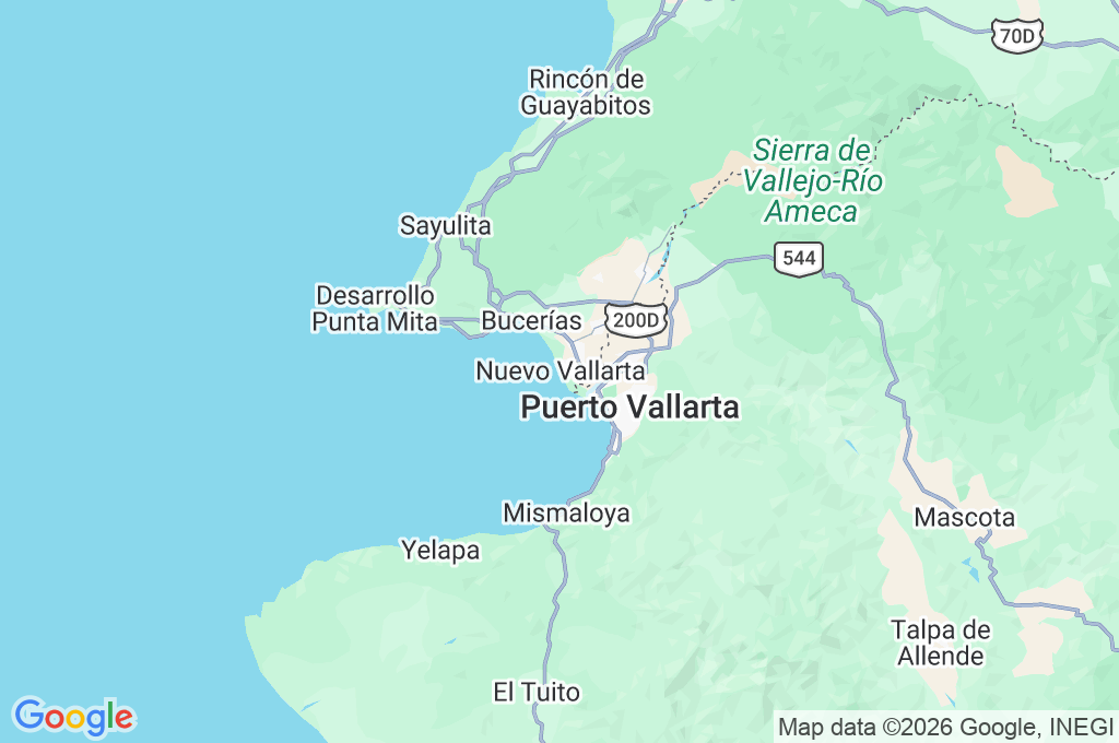 Nuevo Vallarta Area Map Nuevo Vallarta Area Map