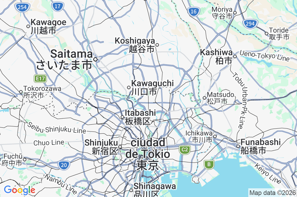 Parque Midamae Area Map