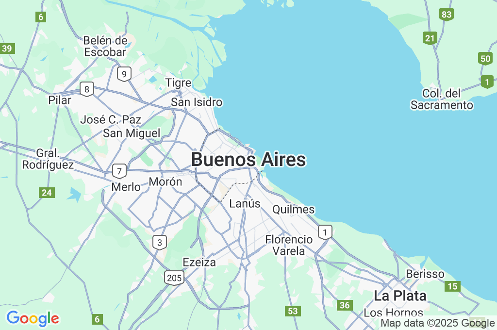 UADE Area Map
