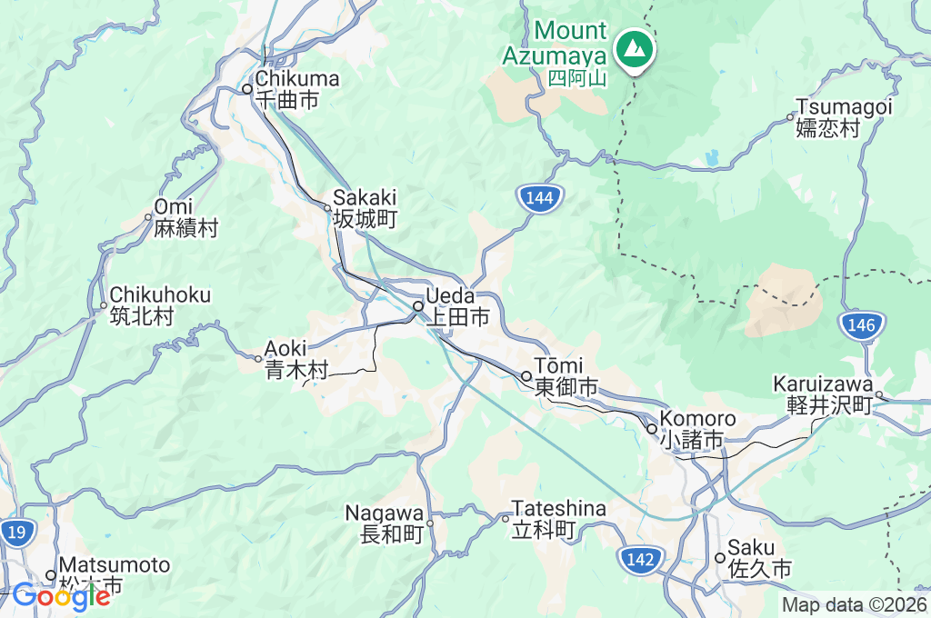 Kosato Area Map Kosato Area Map