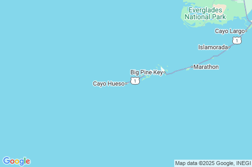 Map of Cayo Hueso