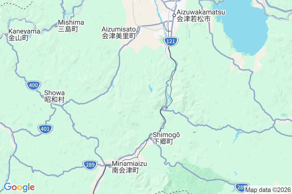 Ouchi-juku Area Map Ouchi-juku Area Map