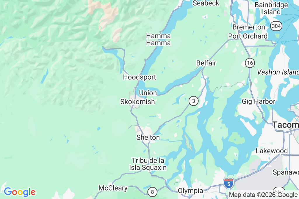 Union Area Map Union Area Map