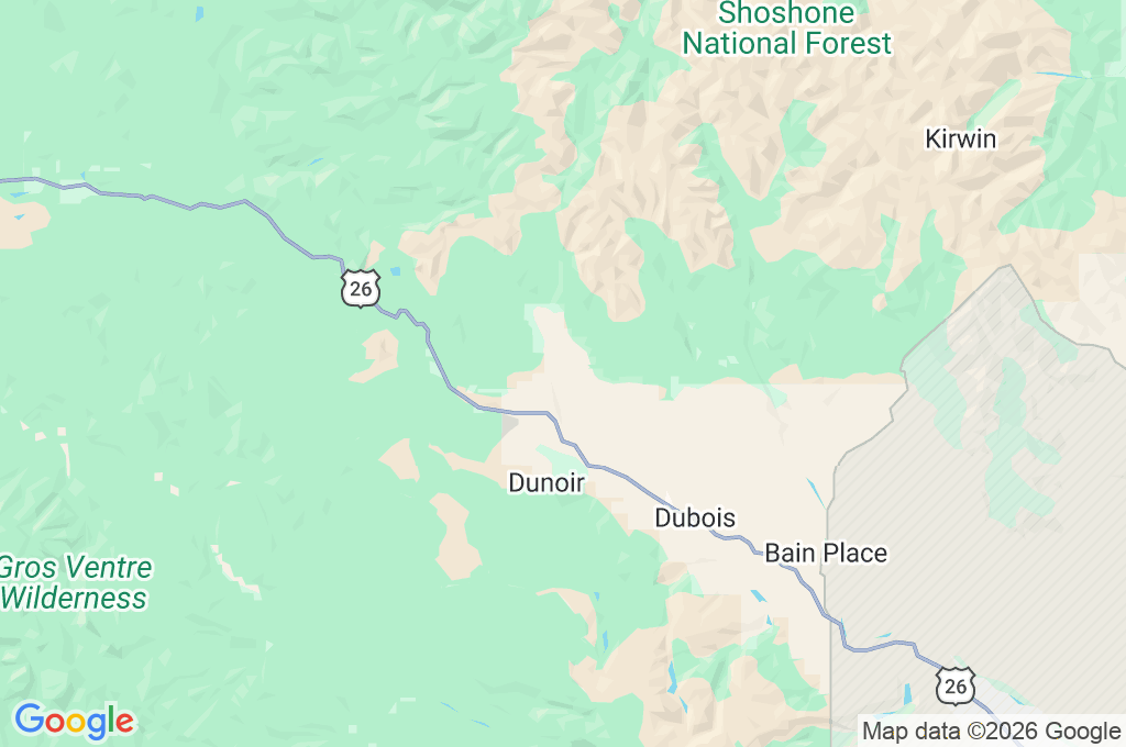 Paso DuNoir Area Map