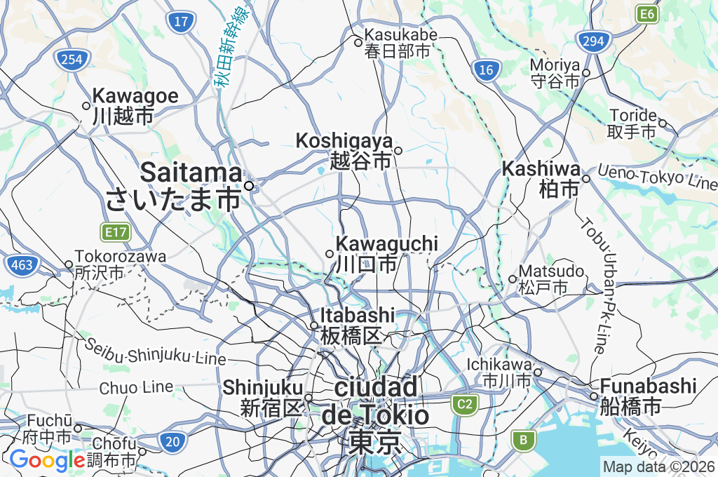 Edo Area Map Edo Area Map