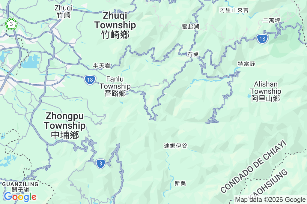 Sendero Eryanping Area Map Sendero Eryanping Area Map