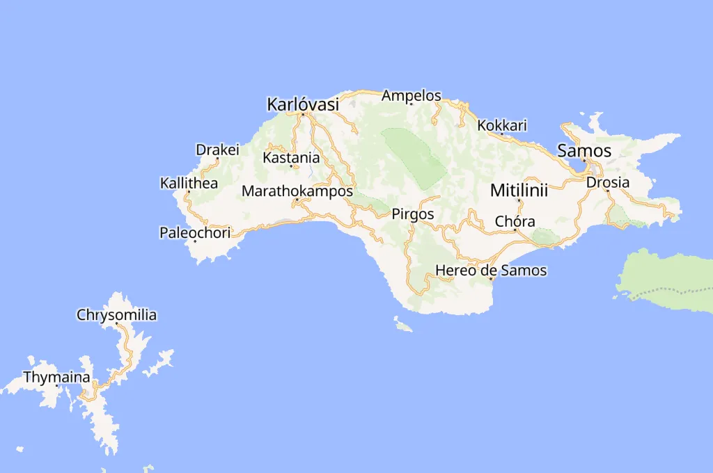 Playa de Balos Area Map