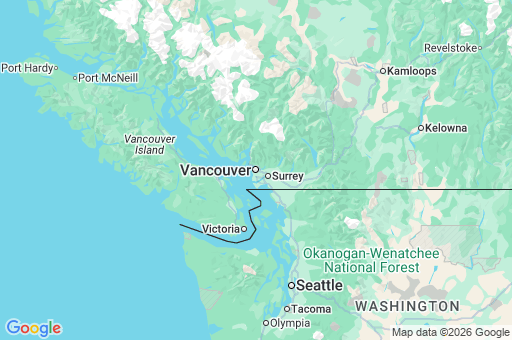 Map of Vancouver