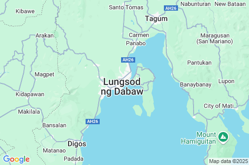 Map of Agdao