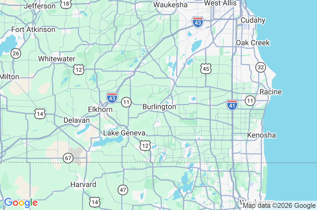 Burlington Area Map Burlington Area Map