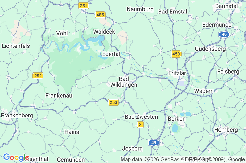 Kurschattenbrunnen Area Map Kurschattenbrunnen Area Map