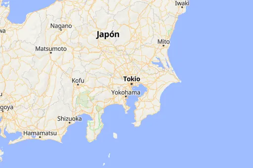 Map of Tokio
