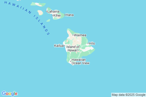 Map of Condado de Hawái