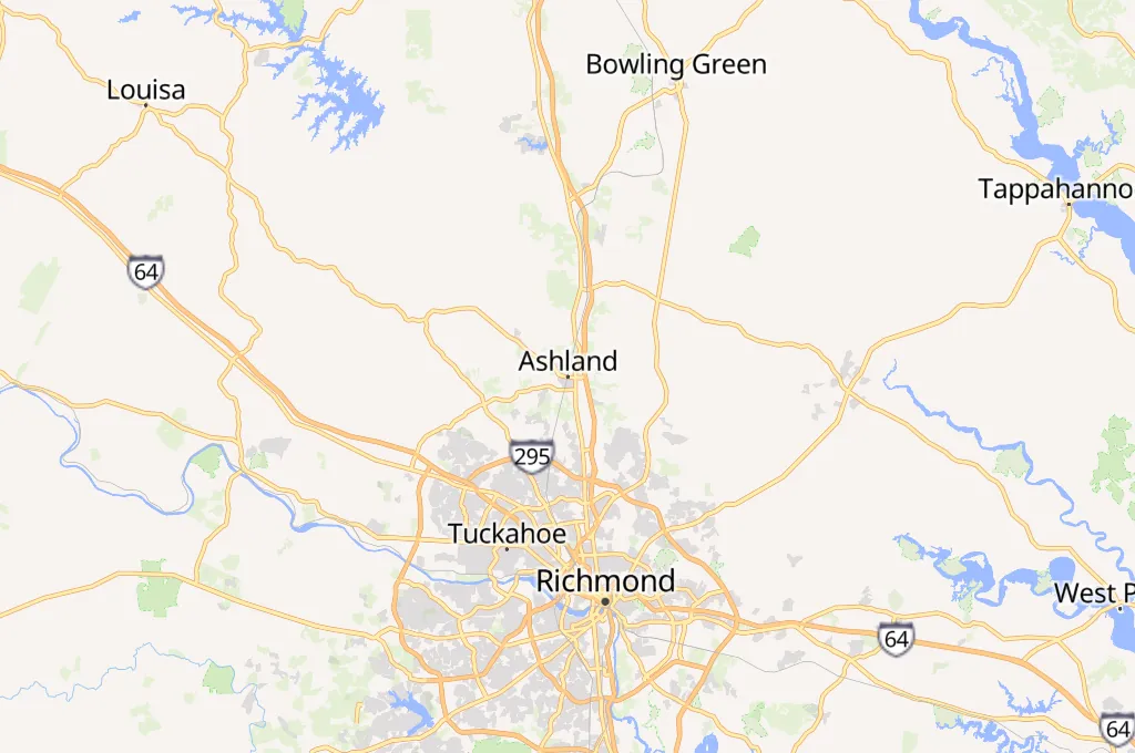 Ashland Area Map Ashland Area Map