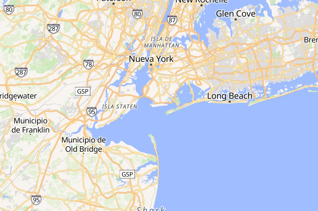 Coney Island Area Map Coney Island Area Map