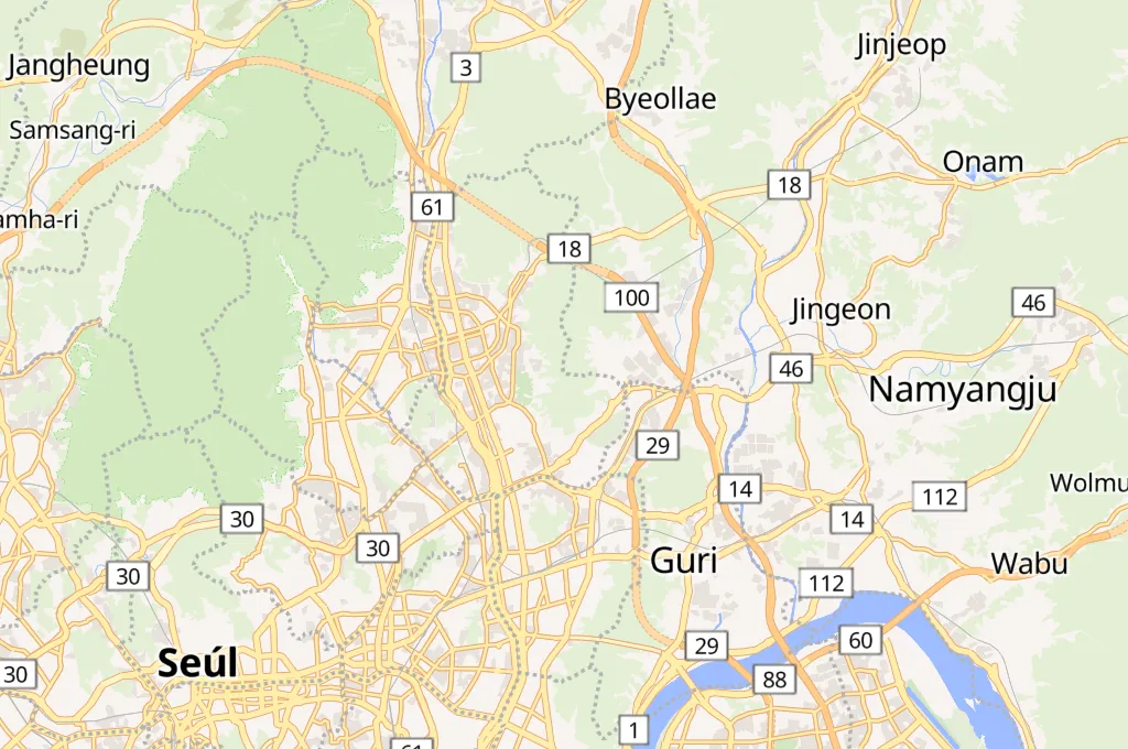 Monte Bulam Area Map Monte Bulam Area Map