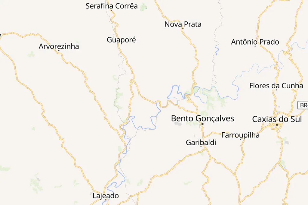 Santa Bárbara Area Map Santa Bárbara Area Map