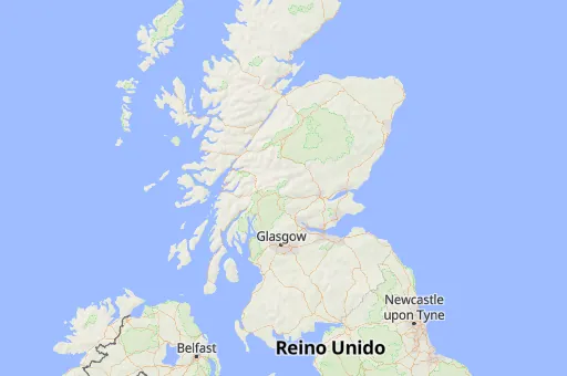 Map of Escocia
