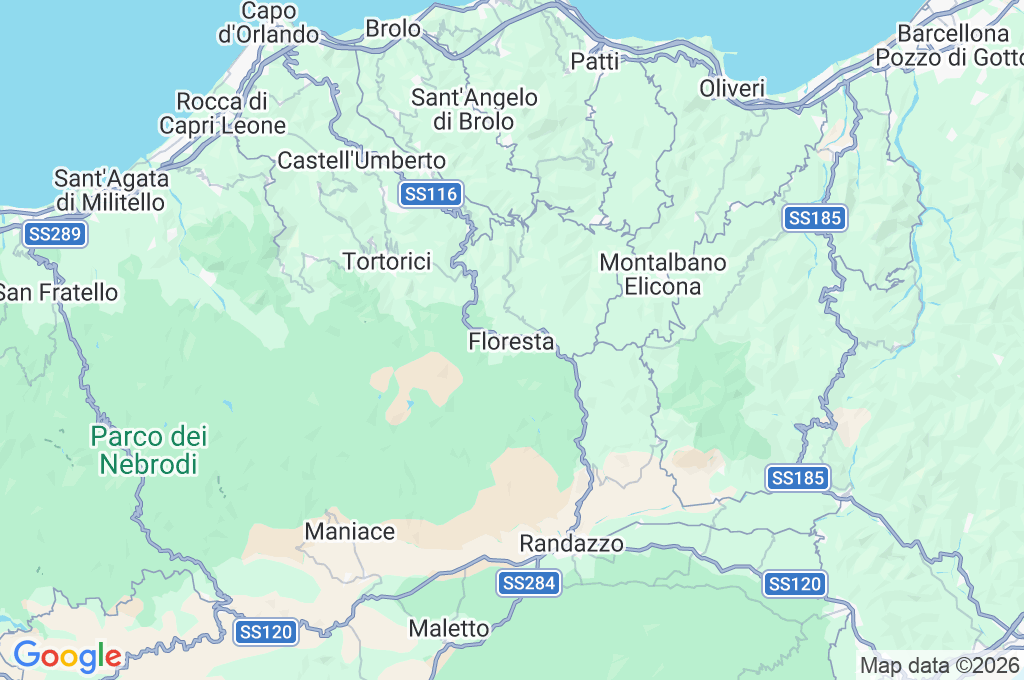 Floresta Area Map