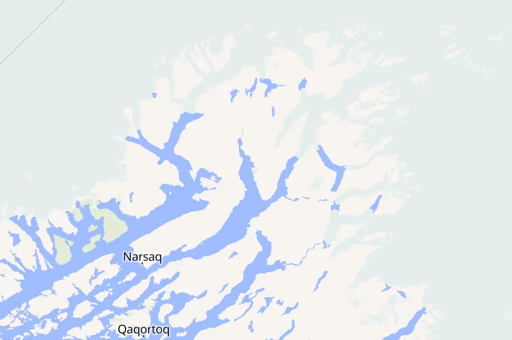 Narsarsuaq Area Map Narsarsuaq Area Map