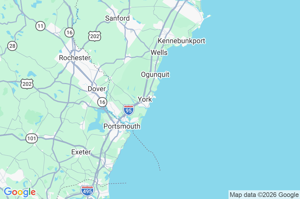 York Beach Area Map York Beach Area Map