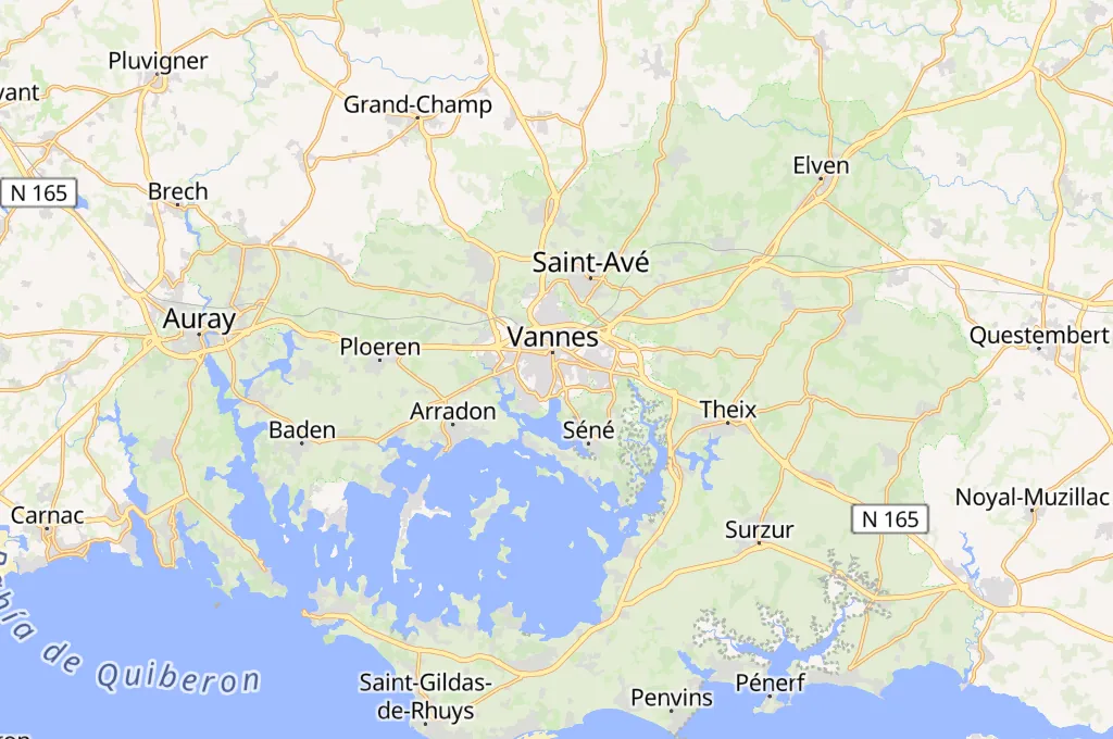 Puerto de Vannes Area Map Puerto de Vannes Area Map