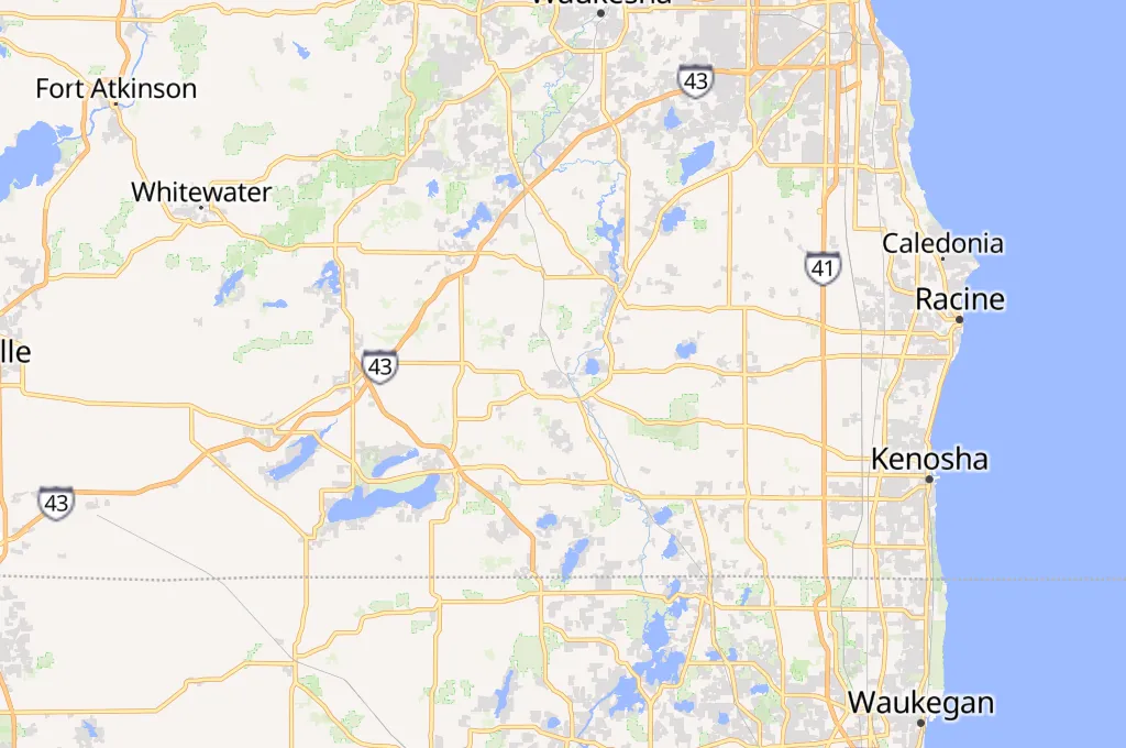 Burlington Area Map Burlington Area Map